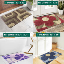 Load image into Gallery viewer, Heeneeso Door Mat Welcome Mat Door Mats for Inside Entry Indoor Door Mat Machine Washable Non Slip for Doorway/Kitchen/Bathroom/Laundry
