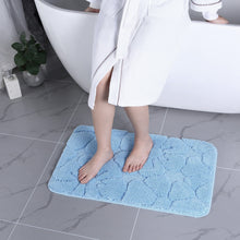 Load image into Gallery viewer, Heeneeso Bathroom Rug Water Absorbent, Ultra Soft Shower Bath Mats for Bathroom Non-Slip Machine Washable for Doorway/Kitchen/Bathroom/Laundry Room/Bedroom
