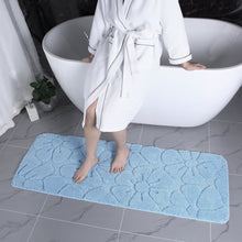 Load image into Gallery viewer, Heeneeso Bathroom Rug Water Absorbent, Ultra Soft Shower Bath Mats for Bathroom Non-Slip Machine Washable for Doorway/Kitchen/Bathroom/Laundry Room/Bedroom
