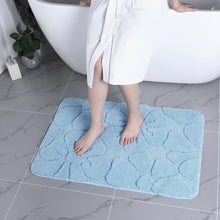 Load image into Gallery viewer, Heeneeso Bathroom Rug Water Absorbent, Ultra Soft Shower Bath Mats for Bathroom Non-Slip Machine Washable for Doorway/Kitchen/Bathroom/Laundry Room/Bedroom
