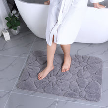 Load image into Gallery viewer, Heeneeso Bathroom Rug Water Absorbent, Ultra Soft Shower Bath Mats for Bathroom Non-Slip Machine Washable for Doorway/Kitchen/Bathroom/Laundry Room/Bedroom
