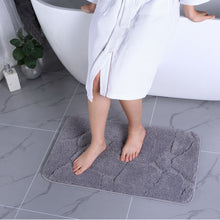 Load image into Gallery viewer, Heeneeso Bathroom Rug Water Absorbent, Ultra Soft Shower Bath Mats for Bathroom Non-Slip Machine Washable for Doorway/Kitchen/Bathroom/Laundry Room/Bedroom
