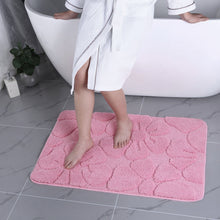 Load image into Gallery viewer, Heeneeso Bathroom Rug Water Absorbent, Ultra Soft Shower Bath Mats for Bathroom Non-Slip Machine Washable for Doorway/Kitchen/Bathroom/Laundry Room/Bedroom
